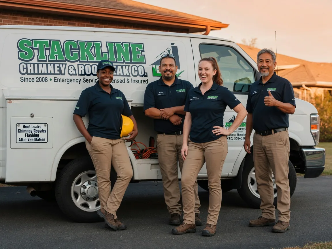 Chimney flashing repair company in Gaston, SC